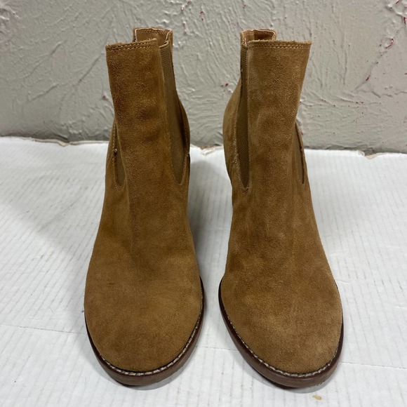 Lucky Brand Shoes - Lucky Brand Yamka‎ Suede Ankle Boot trebark Women's Size 8.5 M